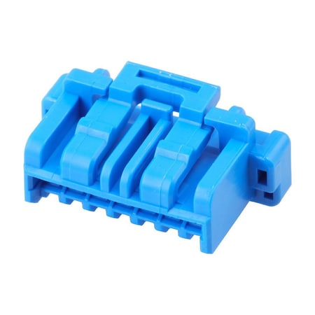 Molex Board Connector, 2 Contact(S), 1 Row(S), 0.059 Inch Pitch, Locking, Blue Insulator, Plug 5025780204